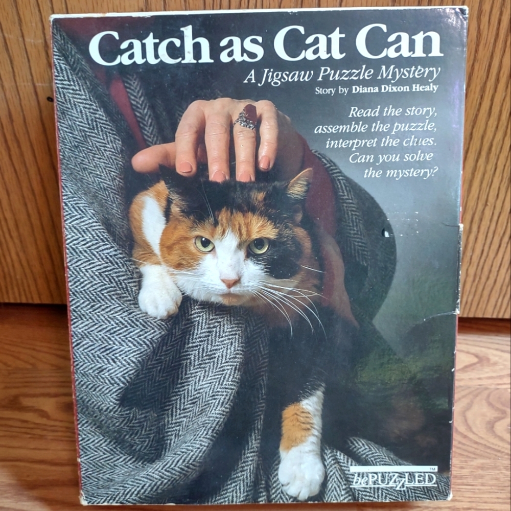 Vintage Catch as Cat Can